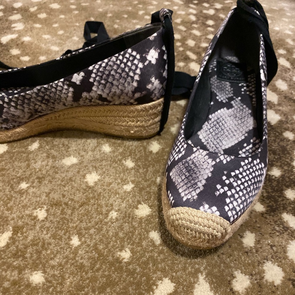 Tory Burch Python Wedges - image 3